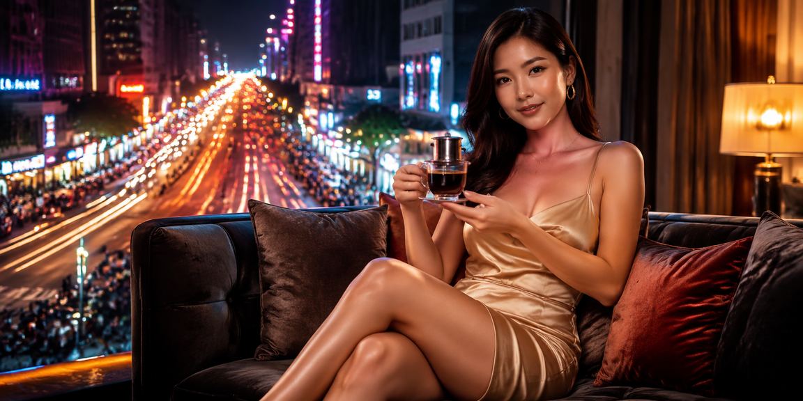Người dùng tại TP.HCM thực hiện nạp tiền vào tài khoản b17 qua điện thoại khi ngồi uống cà phê