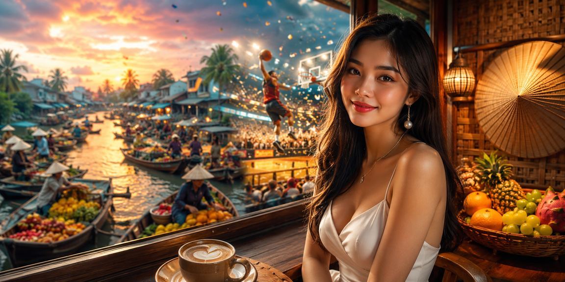 Người dùng vùng Mekong đội nón lá theo dõi cá cược bóng rổ trên điện thoại