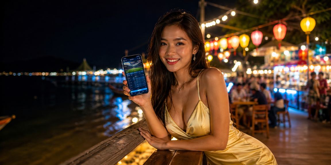 Khách du lịch Phú Quốc chơi casino di động b17 tại chợ đêm